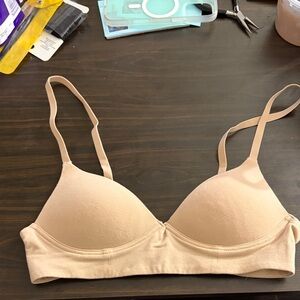 Wireless Tan Bra 32AA